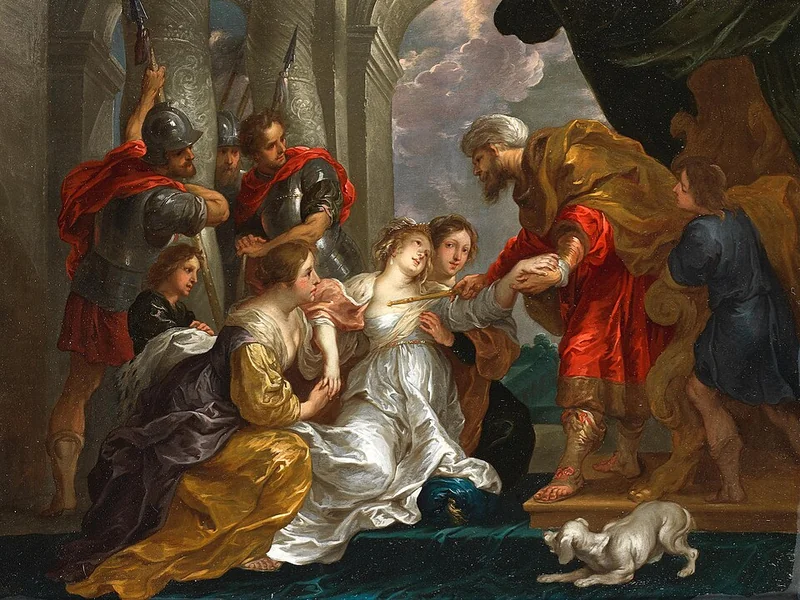 1612-Victor Wolfvoet II - Ester davanti ad Assuero
